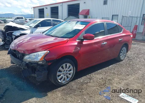 2014 Nissan Sentra Fe+ S/Fe+ Sv/S/Sl/Sr/Sv from USA, damaged, VIN 3N1AB7AP6EY230855